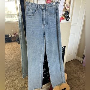 Baggy Straight Light Jeans